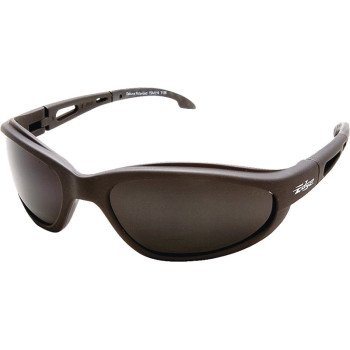 Edge TSM216 Polarized Safety Glasses, Unisex, Polycarbonate Lens, Full Frame, Nylon Frame, Black Frame