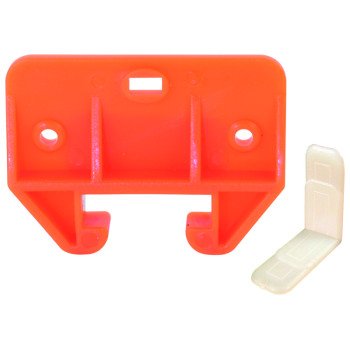 Prime-Line R 7152 Drawer Track Guide Kit, Plastic, Orange