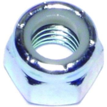 Midwest Fastener 03651 Lock Nut, Coarse Thread, 3/8-16 Thread, Nylon, Zinc