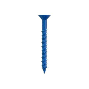 Simpson Strong-Tie Titen Turbo TNT25214TFC25 Screw Anchor, 1/4 in Dia, 2-1/4 in L, Carbon Steel, Ceramic-Coated/Zinc