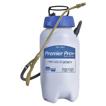 Chapin 21220XP Handheld Sprayer, 2 gal Tank, Poly Tank, 42 in L Hose, White