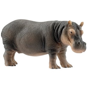 Schleich-S 14814 Figurine, 3 to 8 years, Hippopotamus, Plastic