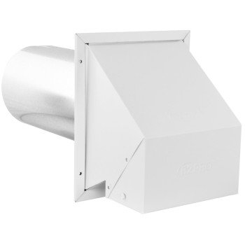 Imperial R2 Series VT0503 Exhaust and Intake Hood, 6 in Duct, Steel Hood, White Hood