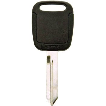 Hy-Ko 18FORD100 Chip key Blank, Brass/Plastic, Nickel, For: Ford Vehicle Locks