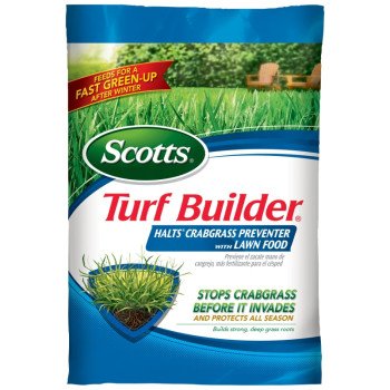 Scotts Turf Builder 32367F Crabgrass Preventer with Lawn Food, 13.35 lb Bag, Solid, 30-0-4 N-P-K Ratio