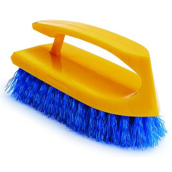 Rubbermaid FG648200COBLT Scrubber Brush, 1 in L Trim, 6 in OAL