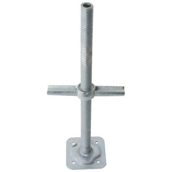 Metaltech M-MBSJP24H Leveling Jack, Steel, Galvanized