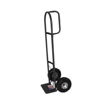 Milwaukee Hand Truck 30019 Hand Truck, 10 x 4 in, 800 lb, 14 in W Toe Plate, 7-1/2 in D Toe Plate, 800 lb