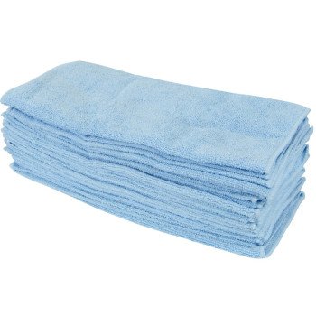 Quickie 490-24RM Cleaning Cloth, 14 in L, 14 in W, Microfiber