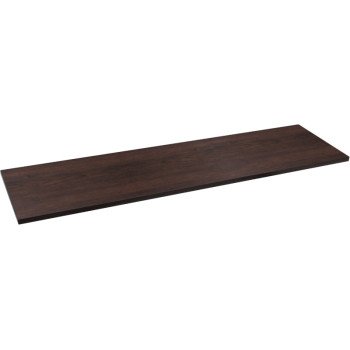 Knape & Vogt 1980 ESP 10X36 Shelf Board, 36 in L, 10 in W, Espresso, For: KV Standard/Bracket Shelving Systems