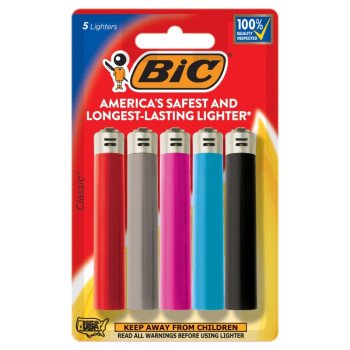 LCP51 LIGHTER CLASSIC 5PK     