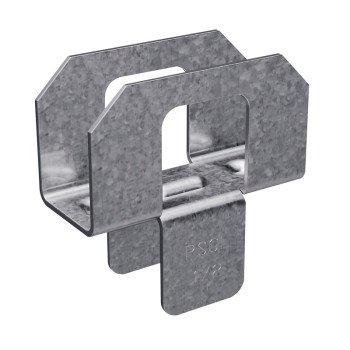 Simpson Strong-Tie PSCL1/2 Panel Sheathing Clip, 20 Thick Material, Steel, Galvanized