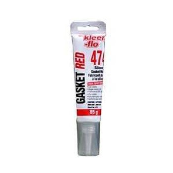 Kleen-Flo 474 Silicone Gasket Maker, 85 g Tube, Paste, Acetic Acid