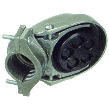 Halex 58025 Service Entrance Cap, Clamp, Aluminum