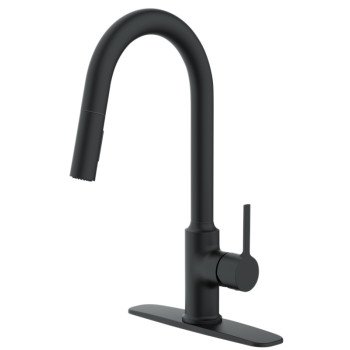 PULLDOWN KITCHEN FAUCET BLACK 