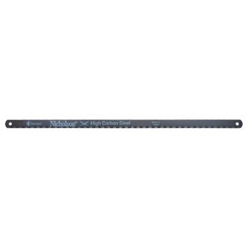 Crescent Nicholson 63268 Hacksaw Blade, 1/2 in W, 12 in L, 24 TPI, HCS Cutting Edge