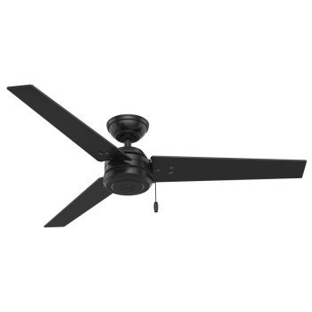 59264 CEILING FAN 52IN MAT BLK