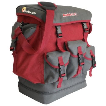 Mr. Heater Buddy FLEX Series F600050 Gear Bag, 1 lb Capacity, 5-Compartment, Padded Shoulder Strap, Cardura Nylon