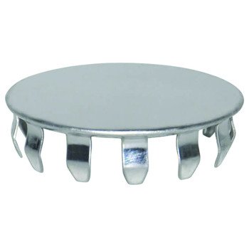 Danco 80247 Sink Hole Cover, Snap-In, Stainless Steel, Chrome Plated