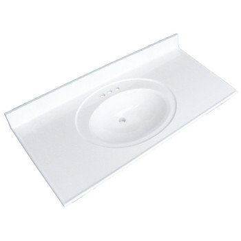 POSB4922-4-SW-WHITE VANITY TOP