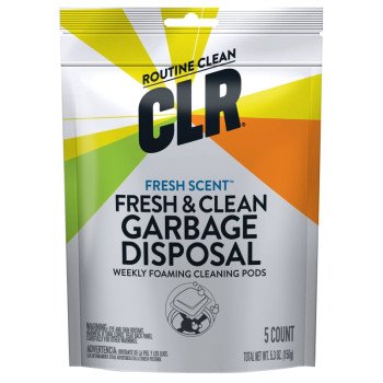 CLR GDC-6 Garbage Disposal Cleaner, Pouch, Powder, Peach