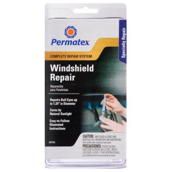 Permatex 09103 Windshield Repair Kit, 0.025 fl-oz