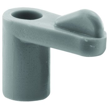 Make-2-Fit PL 7743 Window Screen Clip with Screw, 7/16 in D Dimensions, Plastic, Gray