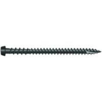 Camo 0349454 Deck Screw, #10 Thread, 2-1/2 in L, Star Drive, Type 99 Double-Slash Point, Carbon Steel, ProTech-Coated, 350/PK