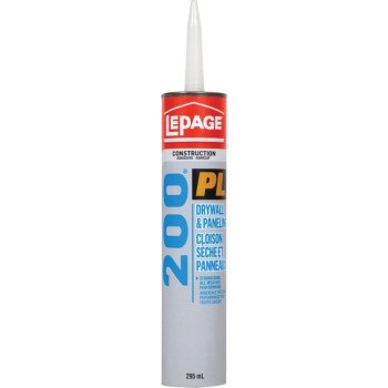 LePage PL 200 1421928 Construction Adhesive, Tan, 295 mL Cartridge