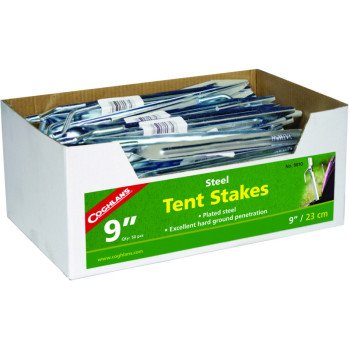 9810 TENT STAKES 9IN STEEL    