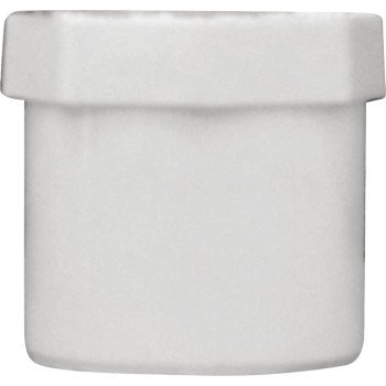 IPEX 435632 Pipe Plug, 3/4 in, Male Spigot, PVC, White, SCH 40 Schedule