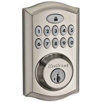 913TRL DEADBOLT KEYPAD SAT NIC