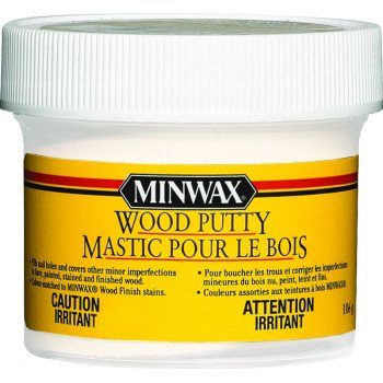 Minwax 13616 Wood Putty, White, 3.75 oz Container