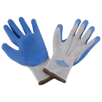 Diamondback GV-SHOWA/XL Gripper Work Gloves, Men & Women, 10-1/4 in L, Knit Liner Cuff, Rubber Latex Coating