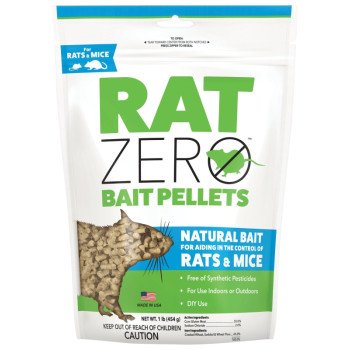 0374004 PELLETS RAT BAIT 1LB  