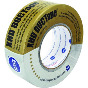 IPG 9603 Duct Tape, 60 yd L, 2.83 in W, Cloth Backing, Silver