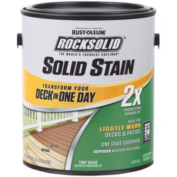 Rust-Oleum 305799 Deck Resurfacer, Black, 1 gal