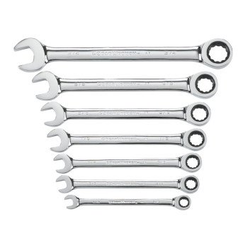 9317 WRNCH/RATCHET SET SAE 7PC