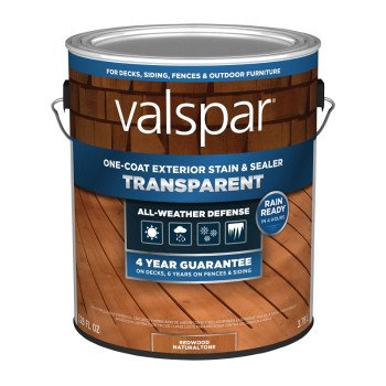 STAIN&SEALER TRNSP RED NATL 1G