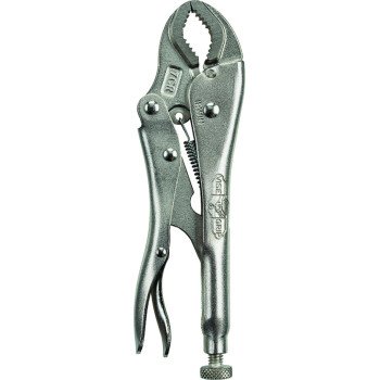 Irwin Original Series 4935578 Locking Plier, 7 in OAL, 1-1/2 in Jaw Opening, Plain-Grip Handle, 3/8 in W Jaw