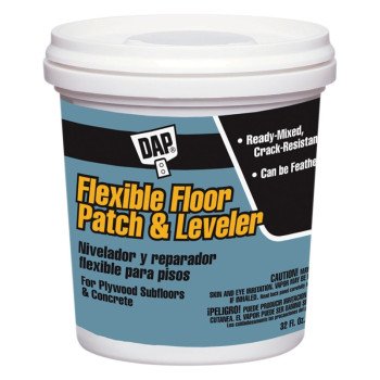 DAP Bondex 59184 Floor Leveler and Patch, Gray, 1 qt Tub