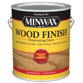 Minwax Wood Finish 710740000 Wood Stain, Ipswich Pine, Liquid, 1 gal, Can