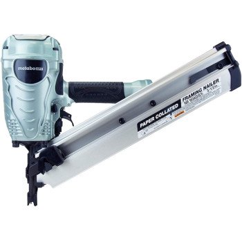 Metabo HPT NR90ADS1M Framing Nailer, 86 to 94 Magazine, Paper Collation, 0.09 scfm Air