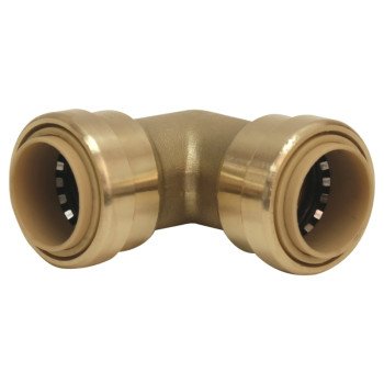 ProBite 631-004HC/LF823R Tube Elbow, 3/4 in, 90 deg Angle, Brass, 200 psi Pressure