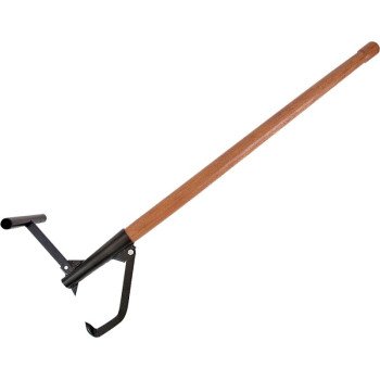 Baron 4080022/06238 Log Lifter, Duckbill Tip, 7/16 x 7/8 x 8 in Tip, Steel Tip, Wood Handle