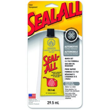 Seal-All 380135 Automotive Adhesive, Clear, 29.5 mL, Carded