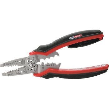 Gardner Bender Circuit Alert Series GST-70M Wire Stripper, 8 to 20 AWG Wire, 7 in OAL, Cushion-Grip Handle