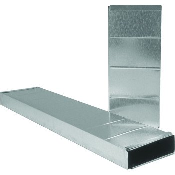 Imperial GV0213 Stack Duct, 24 in L, 10 in W, 3-1/4 in H, 30 Gauge, Galvanized Steel