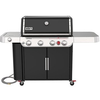 GRILL NAT 4-BNR BLACK 48000BTU