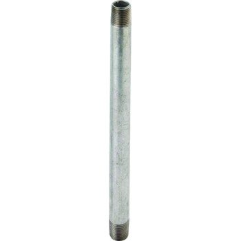 ProSource 1/2XCG Pipe Nipple, 1/2 in, Male NPT Threaded, Steel, SCH 40 Schedule